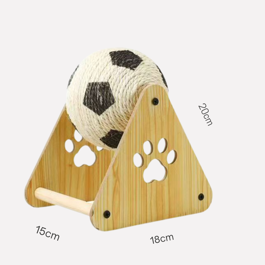 Natural Fiber Cat Scratcher Toy - Peties