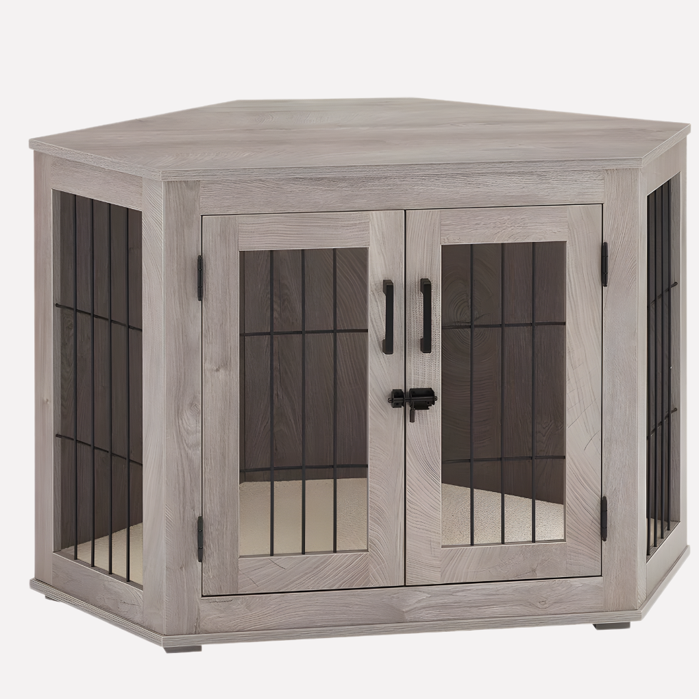 Sturdy Pine Pet Kennel - Peties