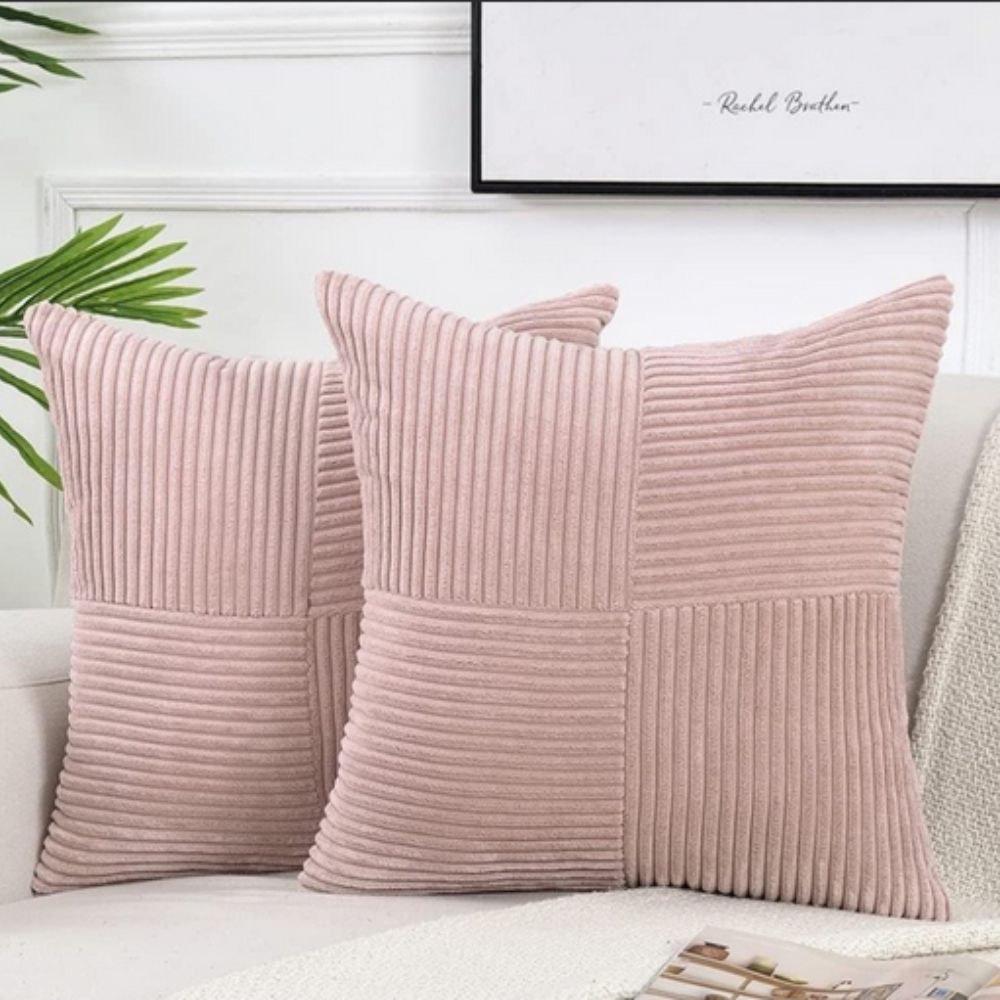 Vintage Textured Pillow Cover