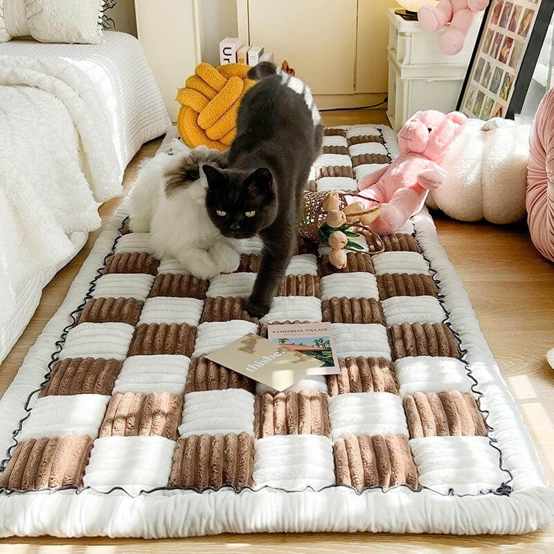 Soft Plush Pet Bed Blanket & Sofa Protector - Peties