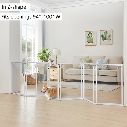 Transparent Pet Play Pen - Peties