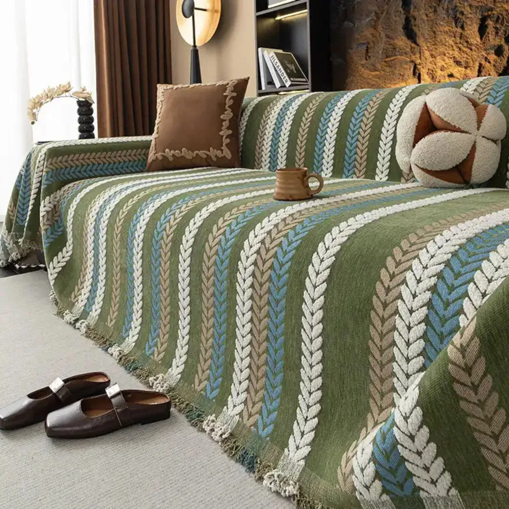 Soft Floral Universal Sofa Slipcover - Peties