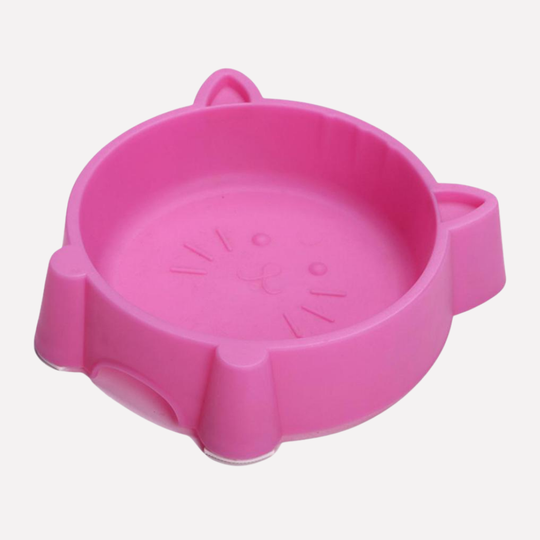 Green Cat Food Bowl - Eco Friendly Pet Dish - Peties