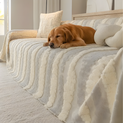 Soft Reversible Sofa Throw Blanket Cover