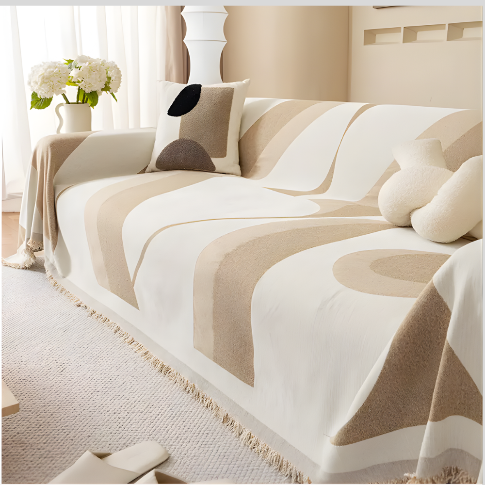 Soft Plush Velvet Couch Slipcover