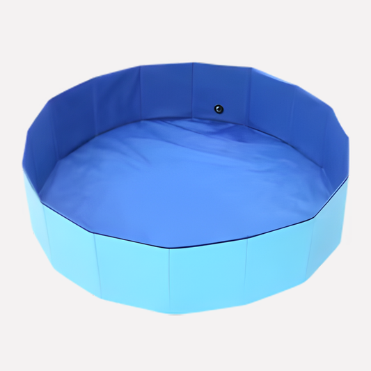 Portable Pet Pool With Non Slip Bottom - Peties