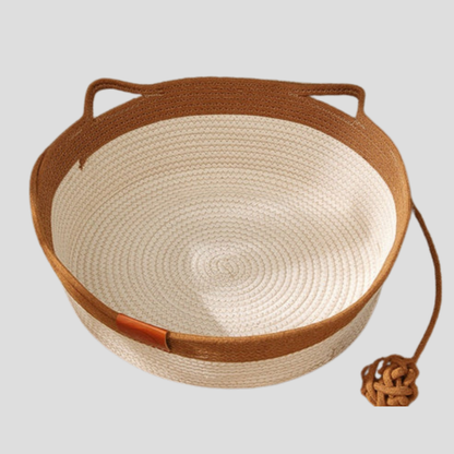 Natural Fiber Cozy Cat Nest