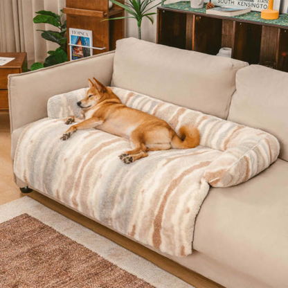 Pet Friendly Fleece Couch Cover Mat