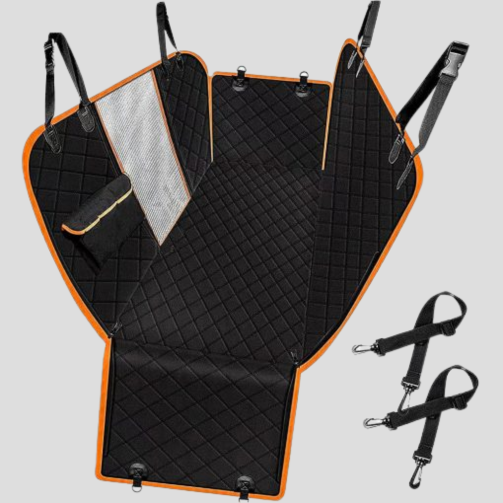 Practical Car Boot and Seat Protector with Pockets - Peties