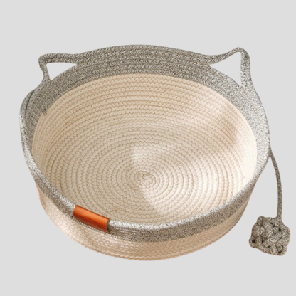 Natural Fiber Cozy Cat Nest - Peties