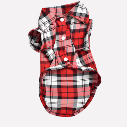 Traditional Flannel Pet Shirt
