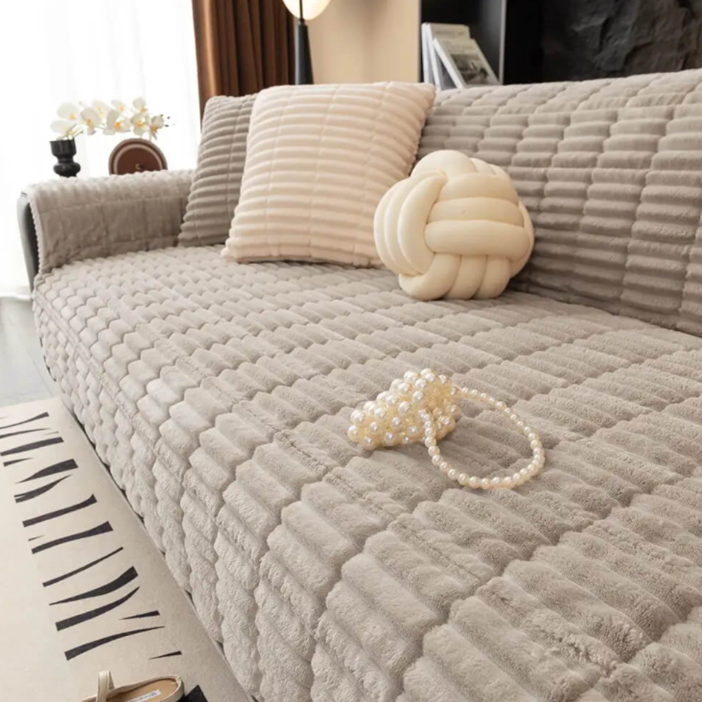 Soft Fleece Couch Slipcover - Peties