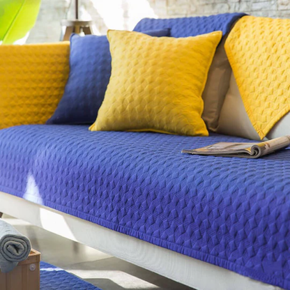 Faux Leather Sofa Slipcover