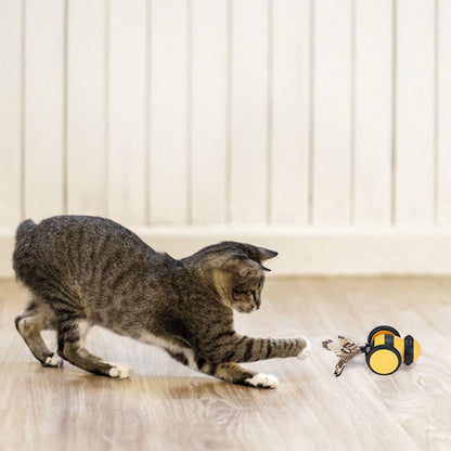 Automatic Cat Chase Toy – Smart Motion Ball with LED & Obstacle Avoidance