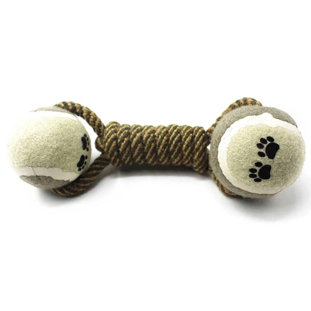 Tennis Ball Rope Dogs Toy - Dog Rope Toy