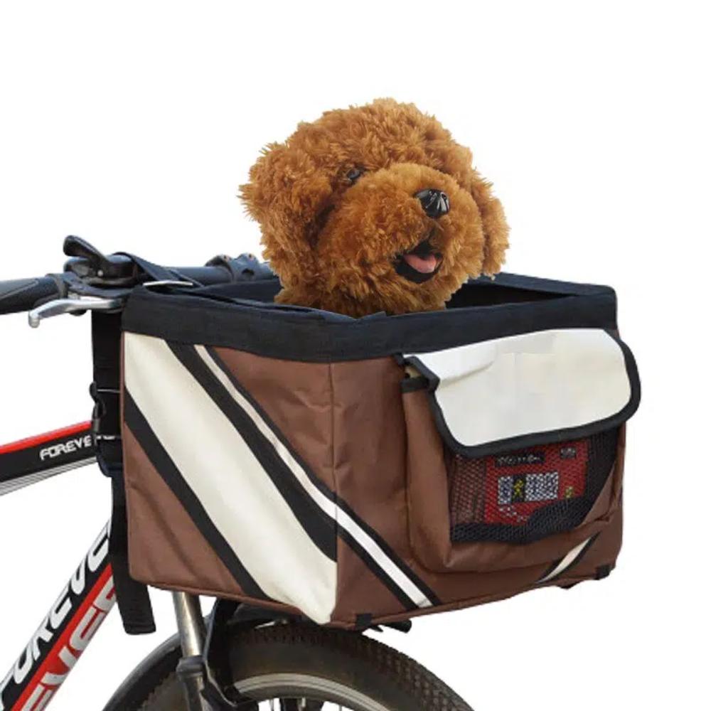 Bicycle Basket for Dogs - Collapsible Dog Carrier