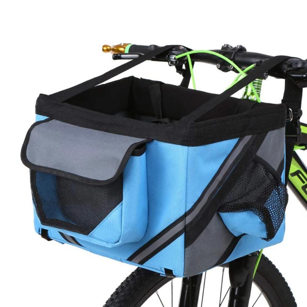 Bicycle Basket for Dogs - Collapsible Dog Carrier