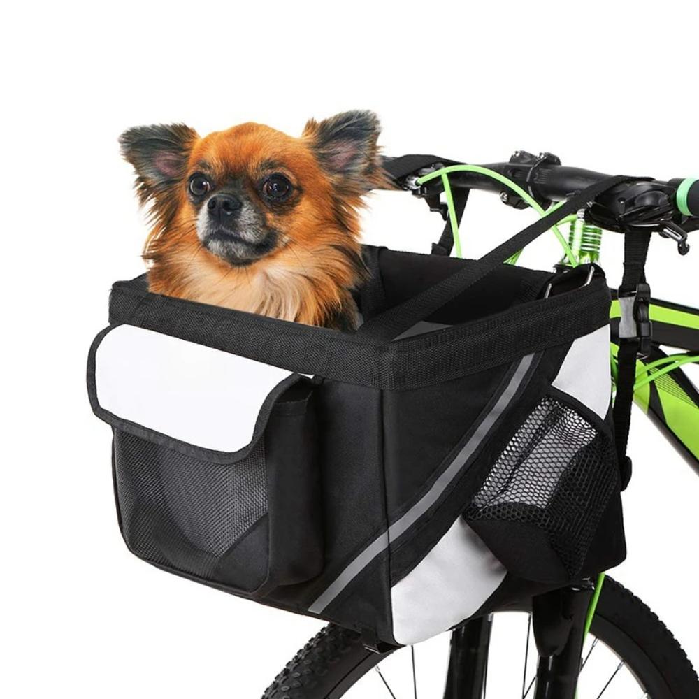 Bicycle Basket for Dogs - Collapsible Dog Carrier