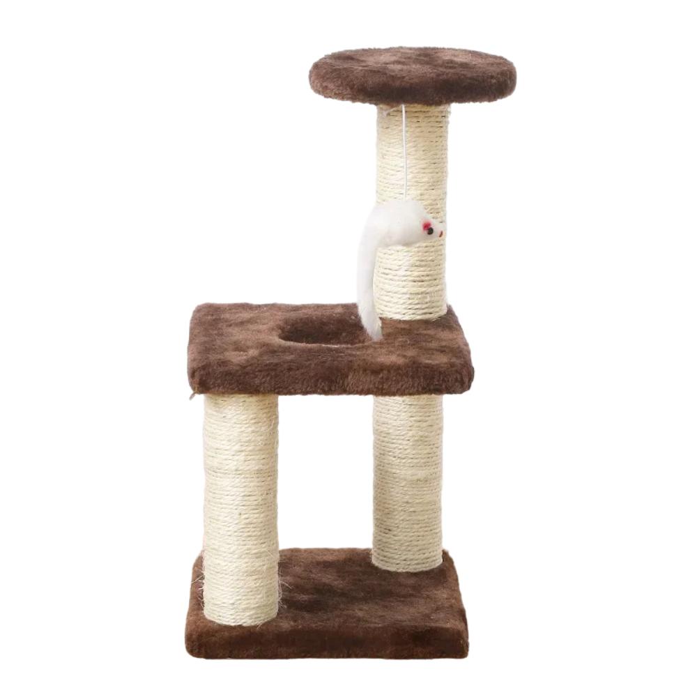 Compact Cat Climbing Frame – Small Cat Tree with Scratching Posts