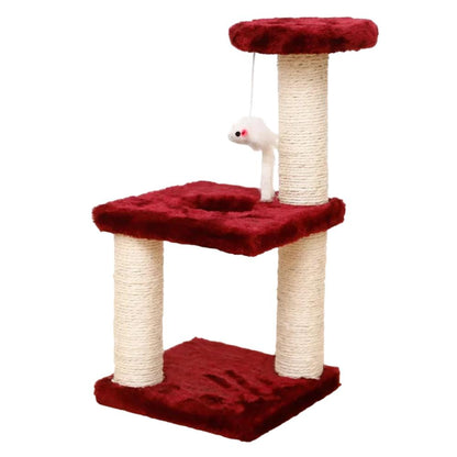 Compact Cat Climbing Frame – Small Cat Tree with Scratching Posts