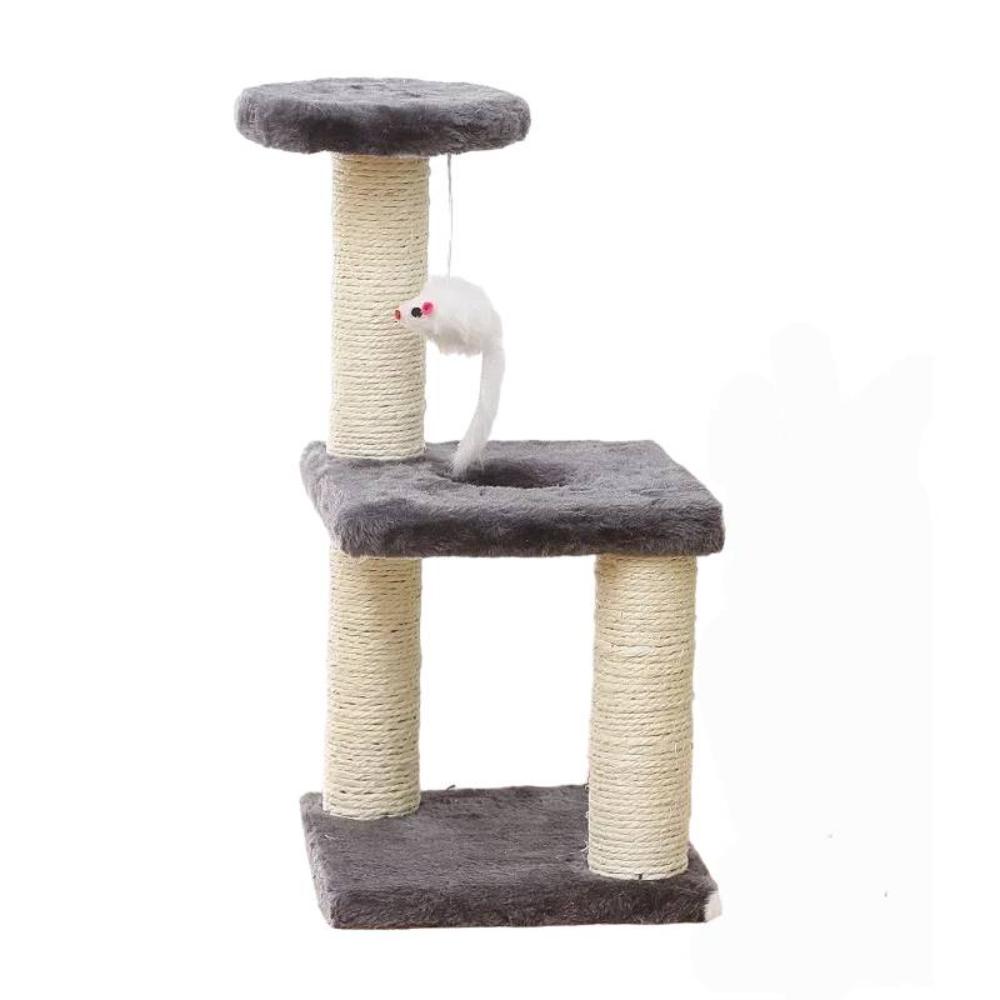 Compact Cat Climbing Frame – Small Cat Tree with Scratching Posts