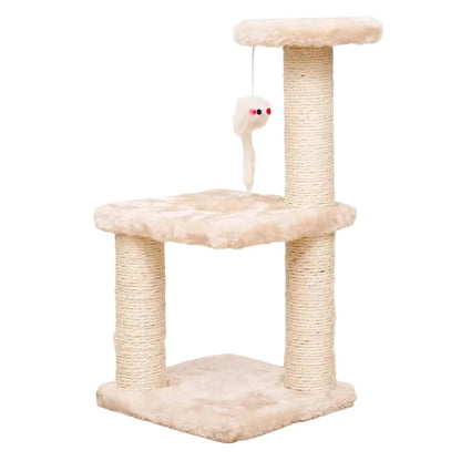 Compact Cat Climbing Frame – Small Cat Tree with Scratching Posts