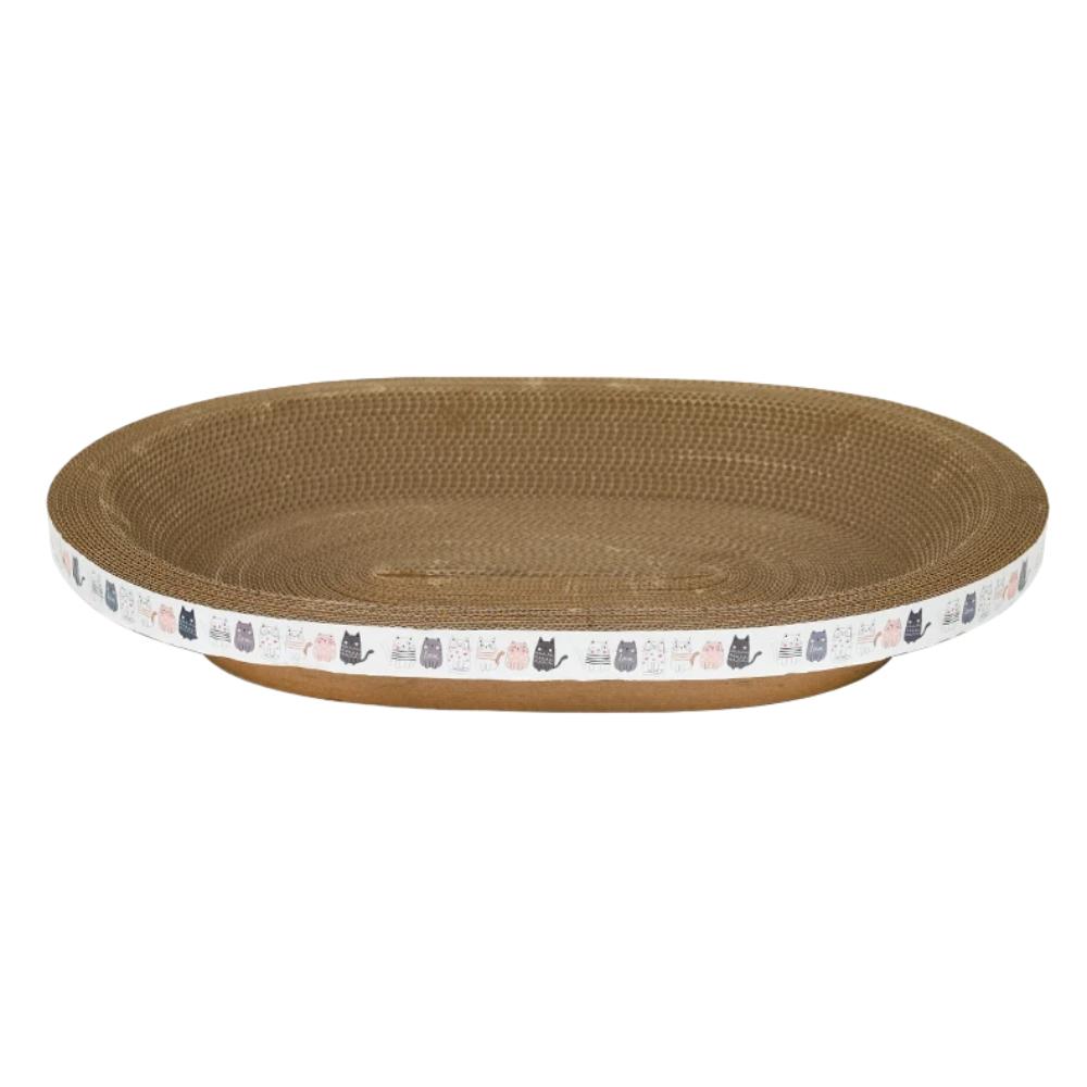 Durable Cardboard Cat Scratching Bed – Cozy Lounge and Scraper