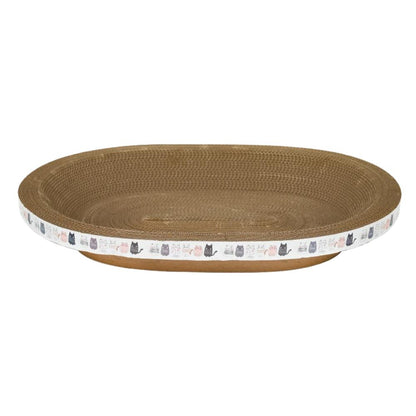 Durable Cardboard Cat Scratching Bed – Cozy Lounge and Scraper