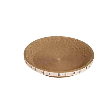 Durable Cardboard Cat Scratching Bed – Cozy Lounge and Scraper