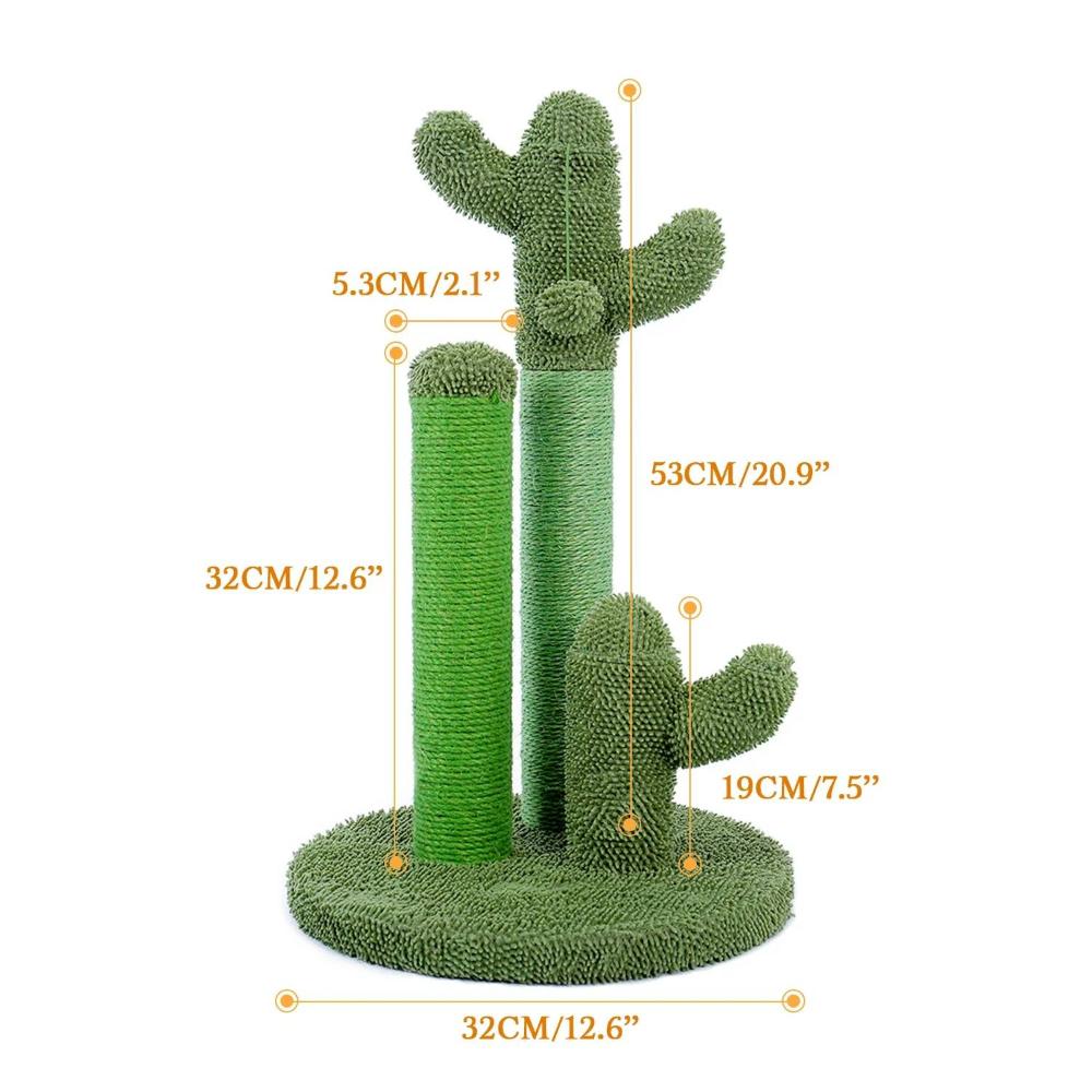 Cactus Cat Scratching Post – Stylish and Durable Feline Fun