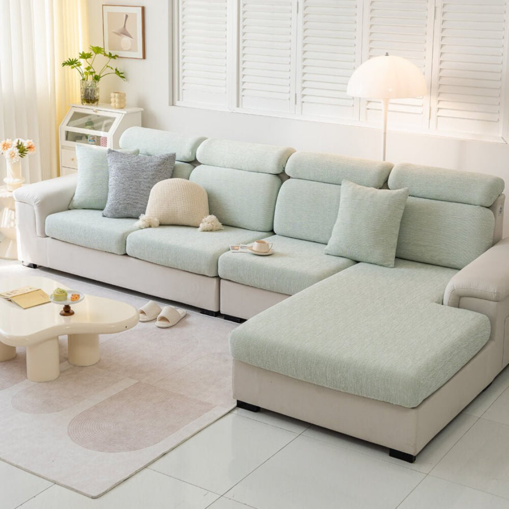 Natural Fiber Sofa Slipcover