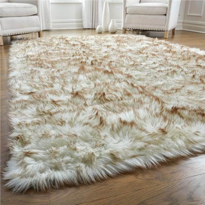 Big Plush Wool Area Rug