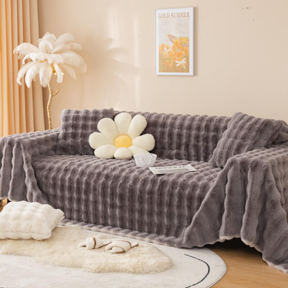 Plush Velvet Couch Protector