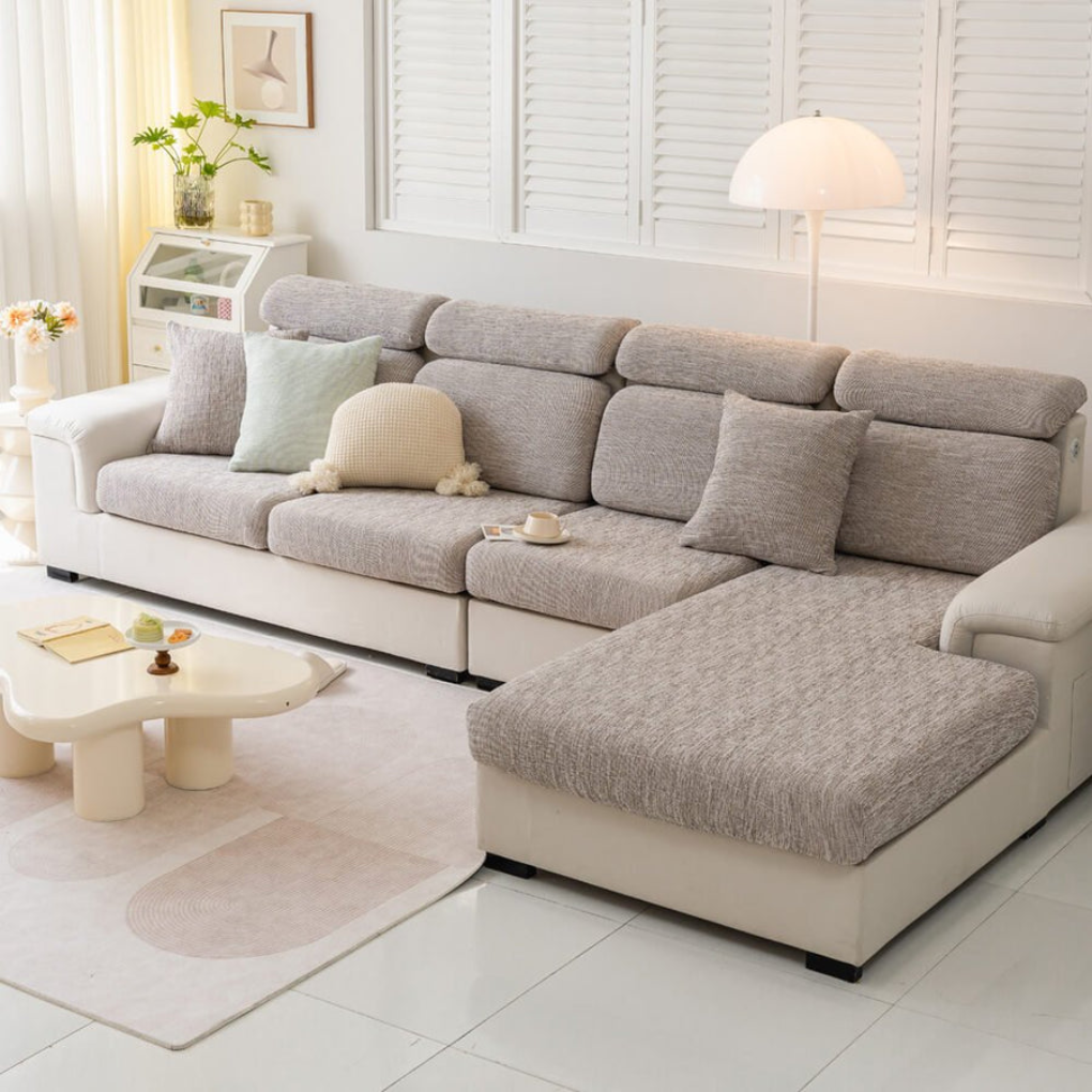 Natural Fiber Sofa Slipcover