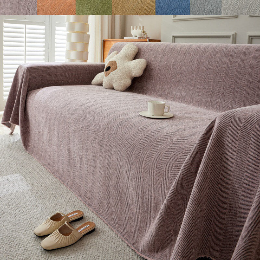 Modern Patterned Couch Slipcover