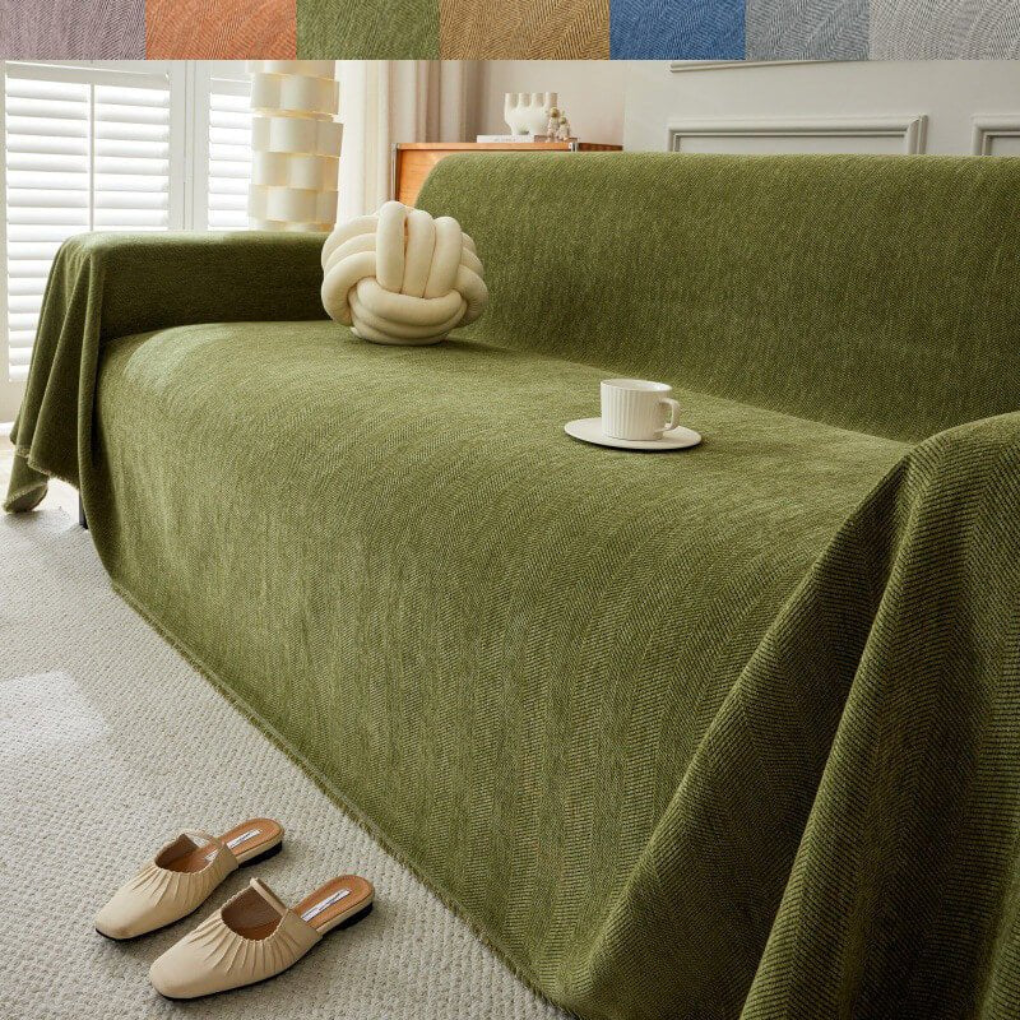 Modern Patterned Couch Slipcover