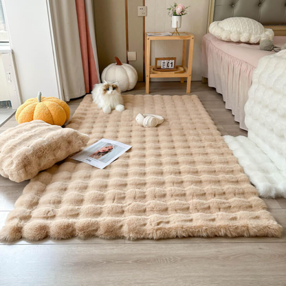Plush Big Sheepskin Style Floor Rug