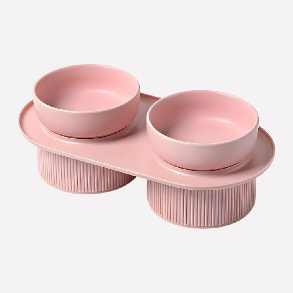 Premium Raised Pet Food Bowl - Peties