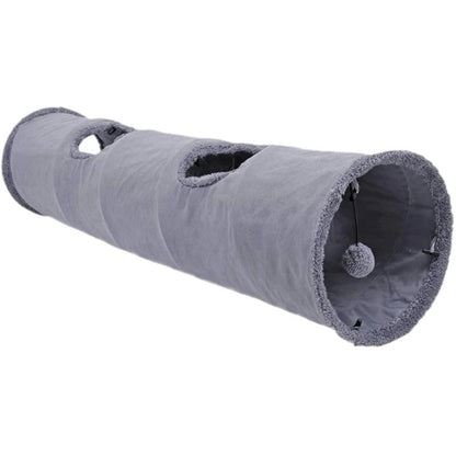 Collapsible Cat Tunnel Toy – Interactive Play and Cozy Hideaway