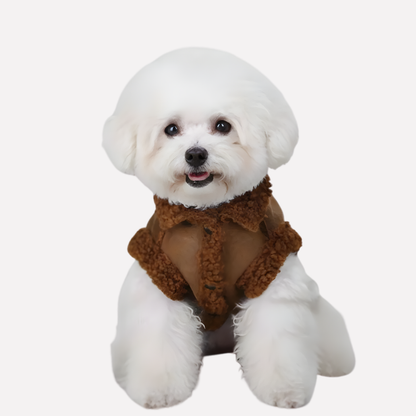 Warm Faux Fur Pet Coat