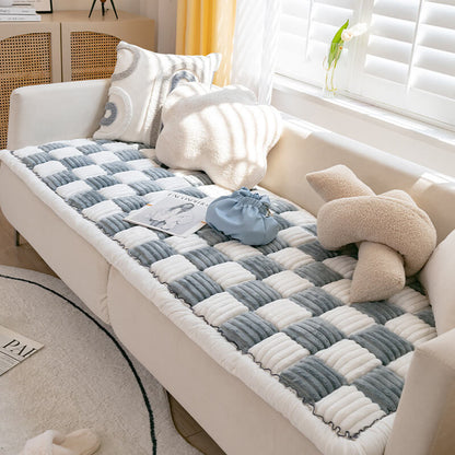 Soft Plush Pet Bed Blanket & Sofa Protector
