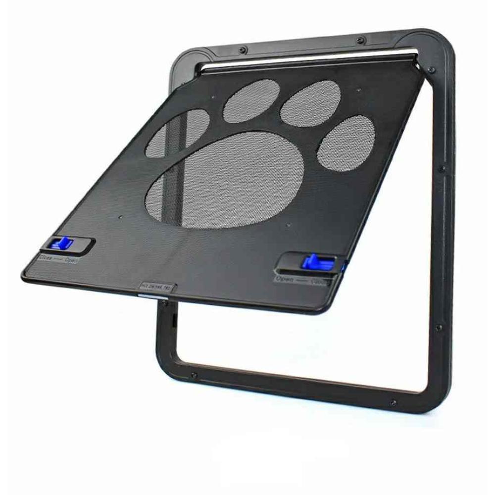 Magnetic Lockable Pet Screen Door – Secure Flap for Dogs and Cats – 24cm W x 29cm H
