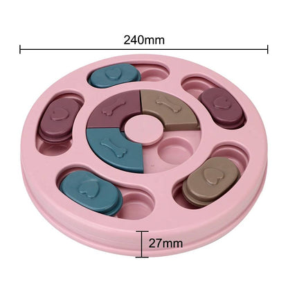 Interactive Dog Puzzle Feeder – Engaging and Slow Feeding Toy