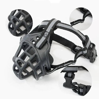 Dog basket muzzle - anti-barking muzzle
