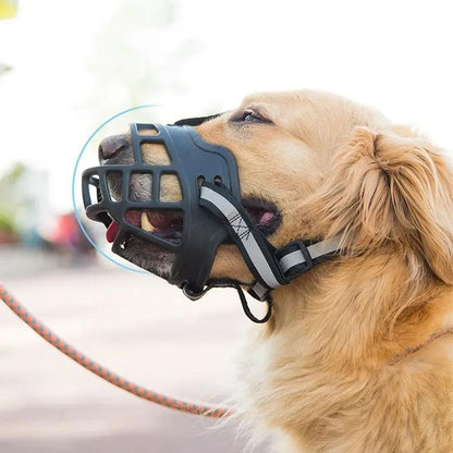 Dog basket muzzle - anti-barking muzzle