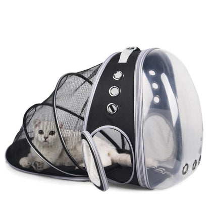 Portable Space Backpack for Cats - Double Expandable Cat Backpack