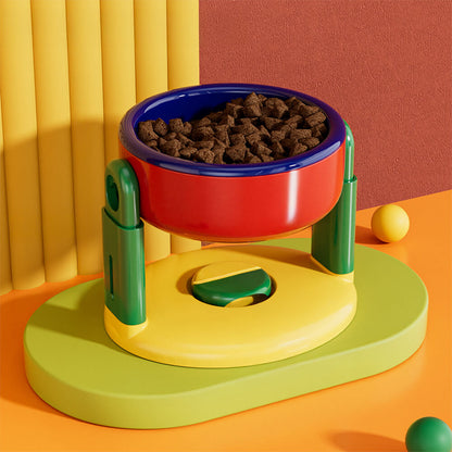 Elevated Pet Feeder – Red
