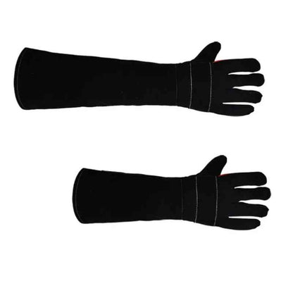 Anti-Bite and Scratch Protective Gloves for Dog and Cat Handling – Black