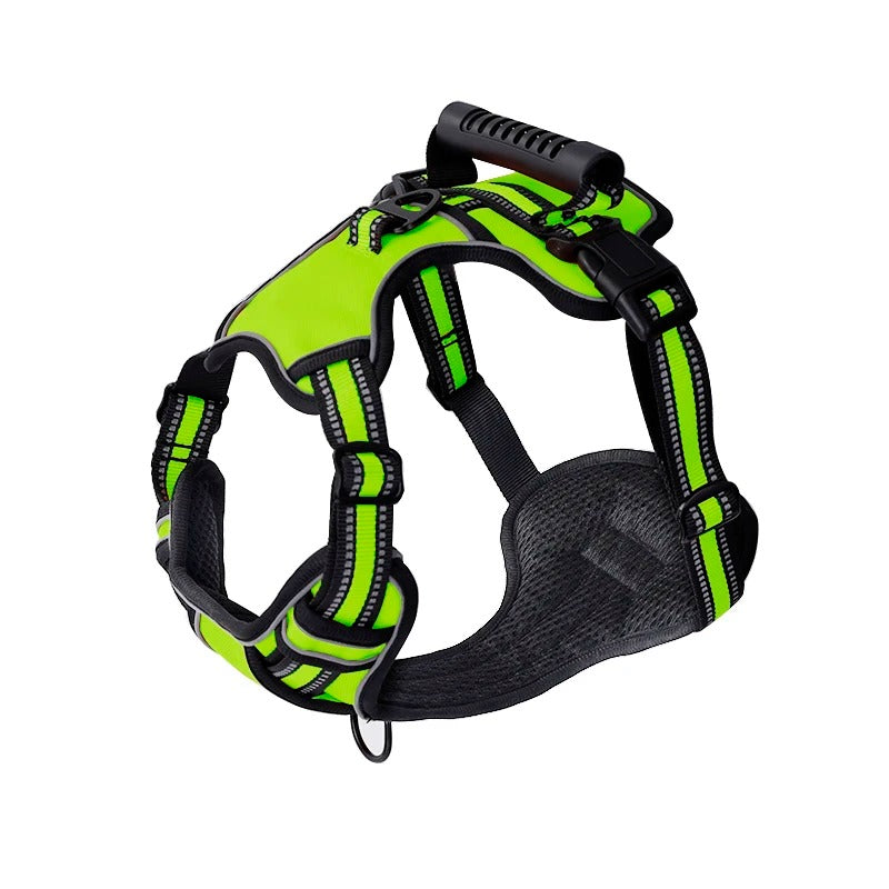 No-Pull Reflective Dog Harness With Handle