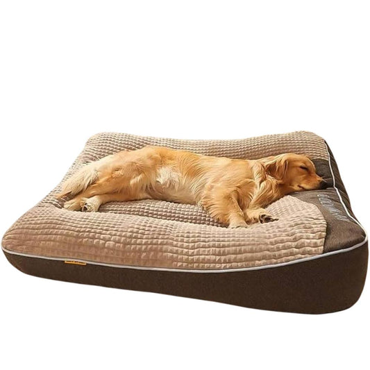 Large Scratch-resistant Dog Cushion Bed - Warm Dog Nest